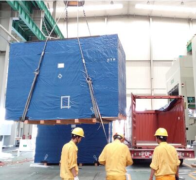 上海港-青島港臺(tái) 搬遷四臺(tái)沖床的服務(wù)案例